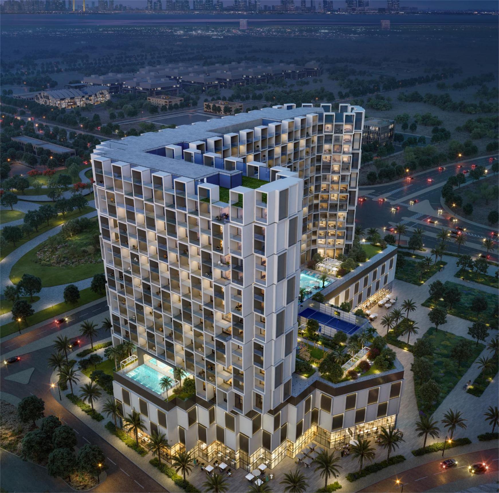 Iconic Curved Facade